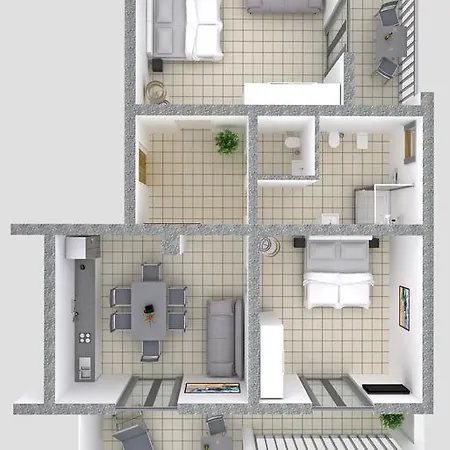 Mk | Apartments Nin Vrsi Zimmer foto